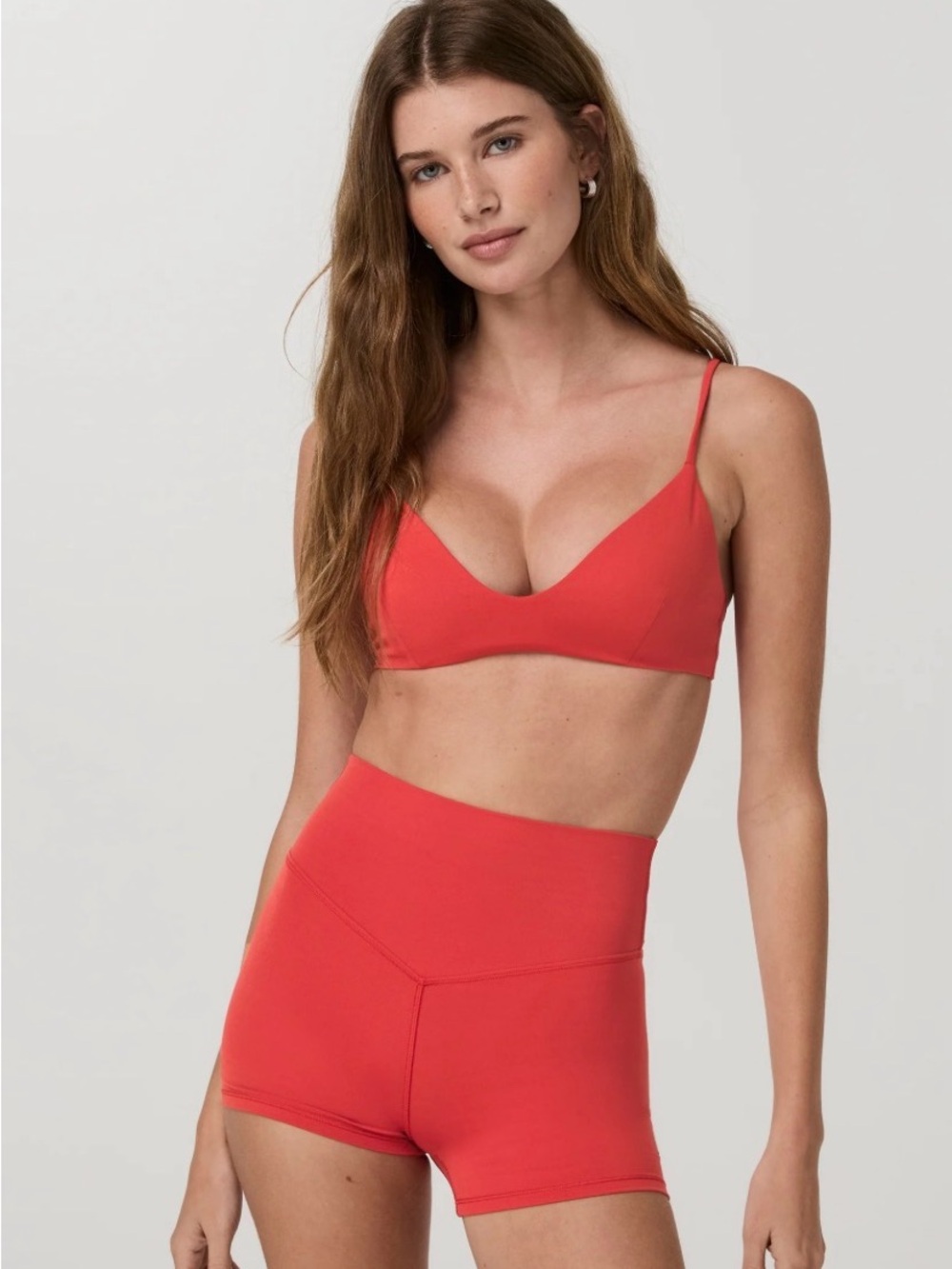 NWT vuori alltheform micro bra Crimson Red